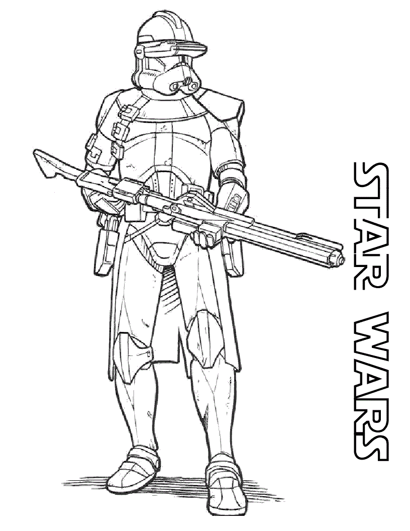 Free Star Wars Coloring Pages To Print