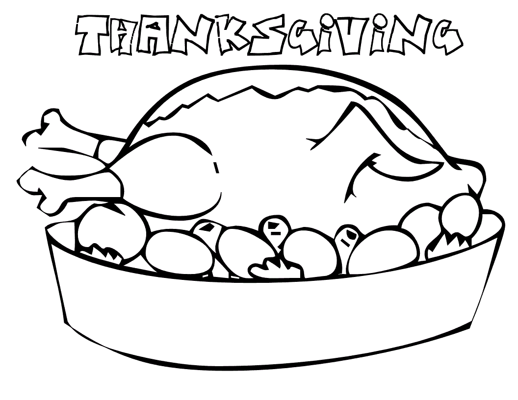 30+ Catchy Free Printable Coloring Pages Thanksgiving You’ll Love