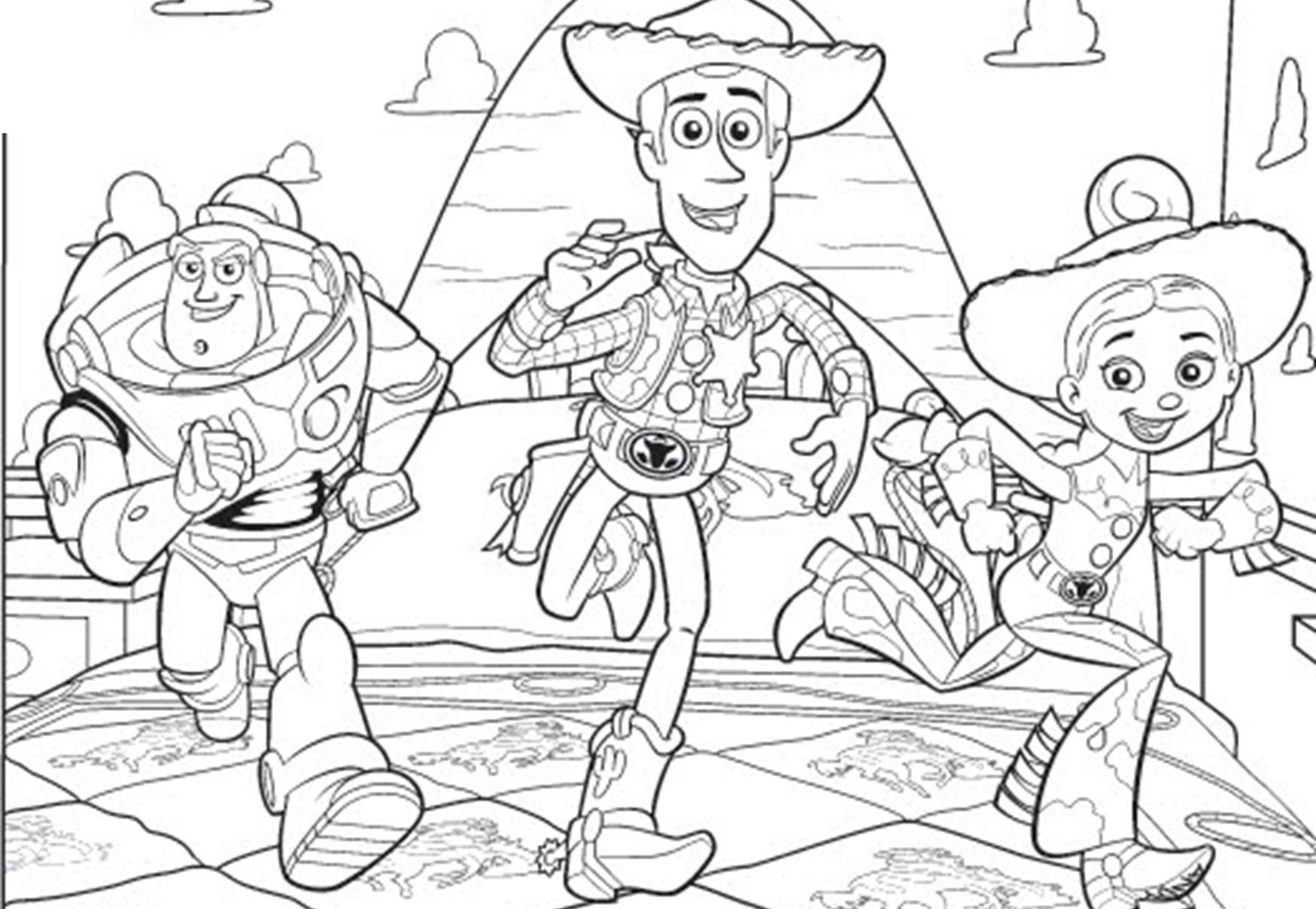 Toy Story Printable Coloring Pages Printable World Holiday