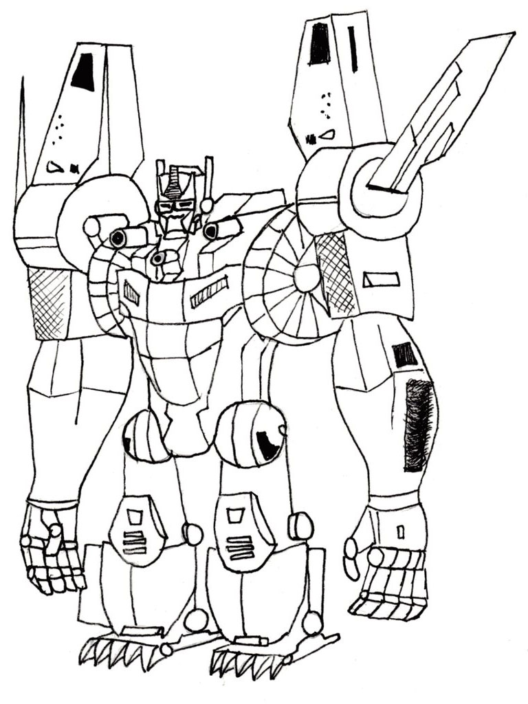Download Free Printable Transformers Coloring Pages For Kids