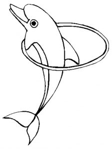 free printable dolphin coloring pages for kids