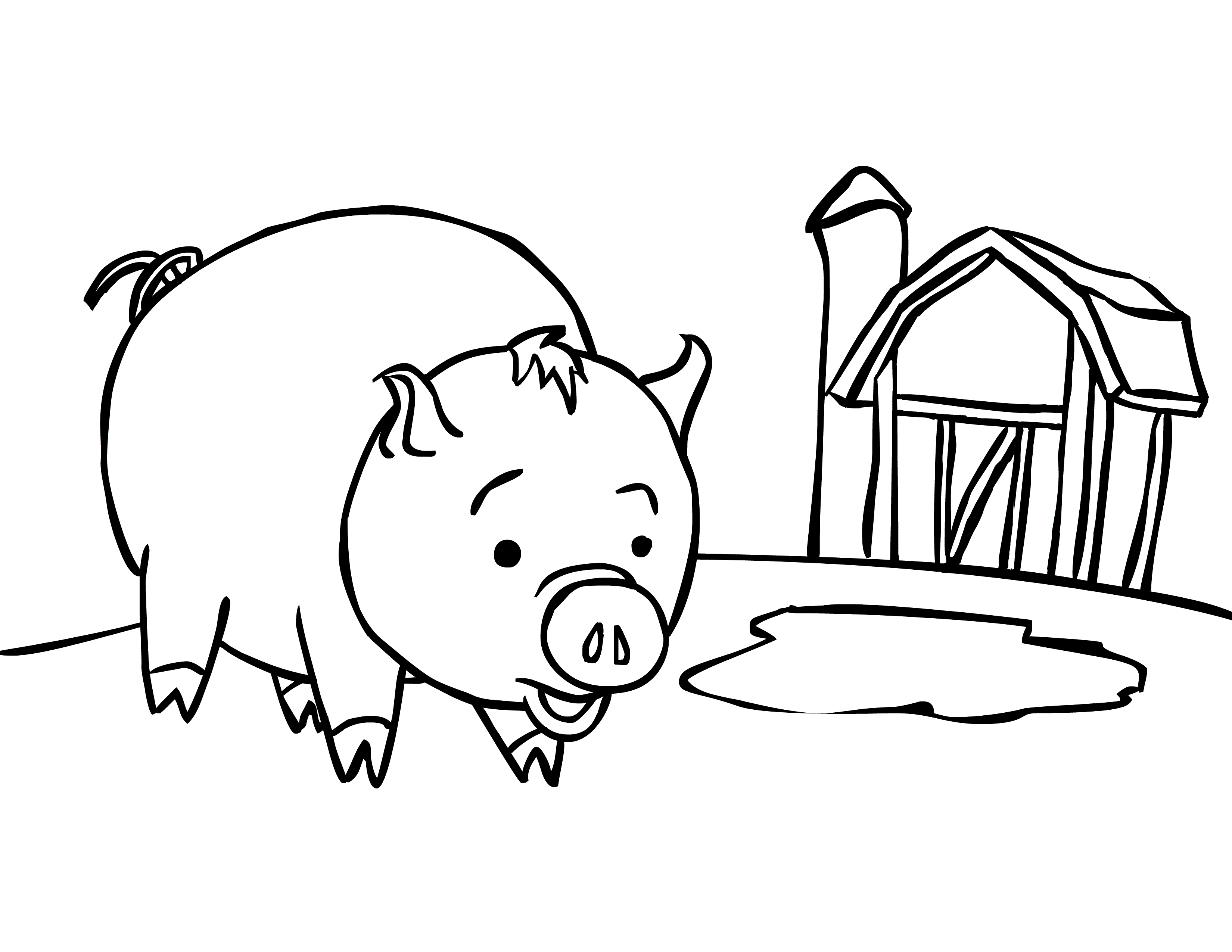 Free Printable Pig Coloring Pages For Kids Coloring Wallpapers Download Free Images Wallpaper [coloring436.blogspot.com]