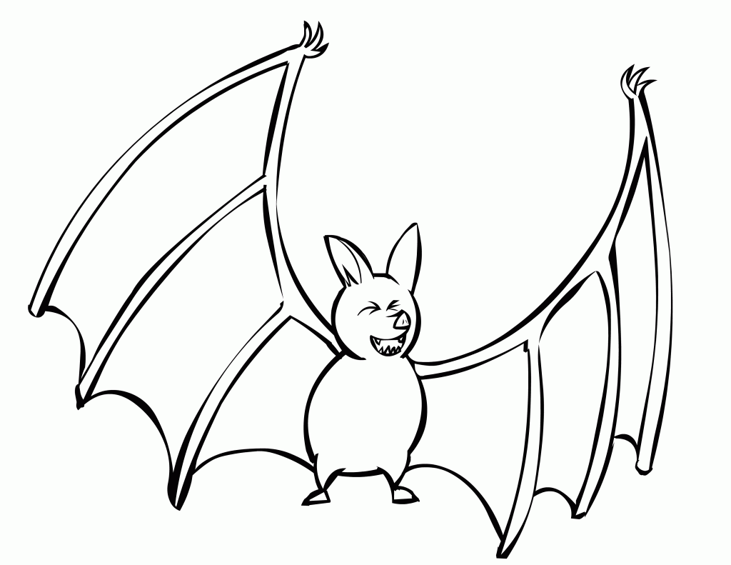 Printable Bats To Color