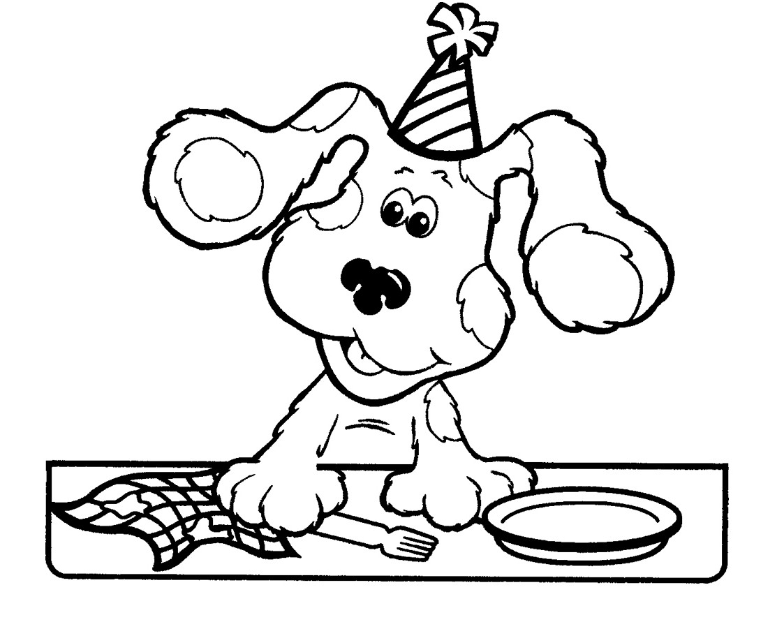 Blue's Clues Coloring Pages 10