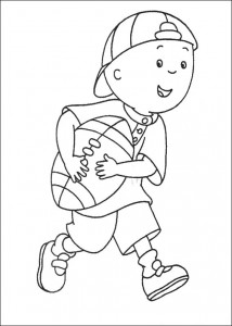 Free Printable Caillou Coloring Pages For Kids