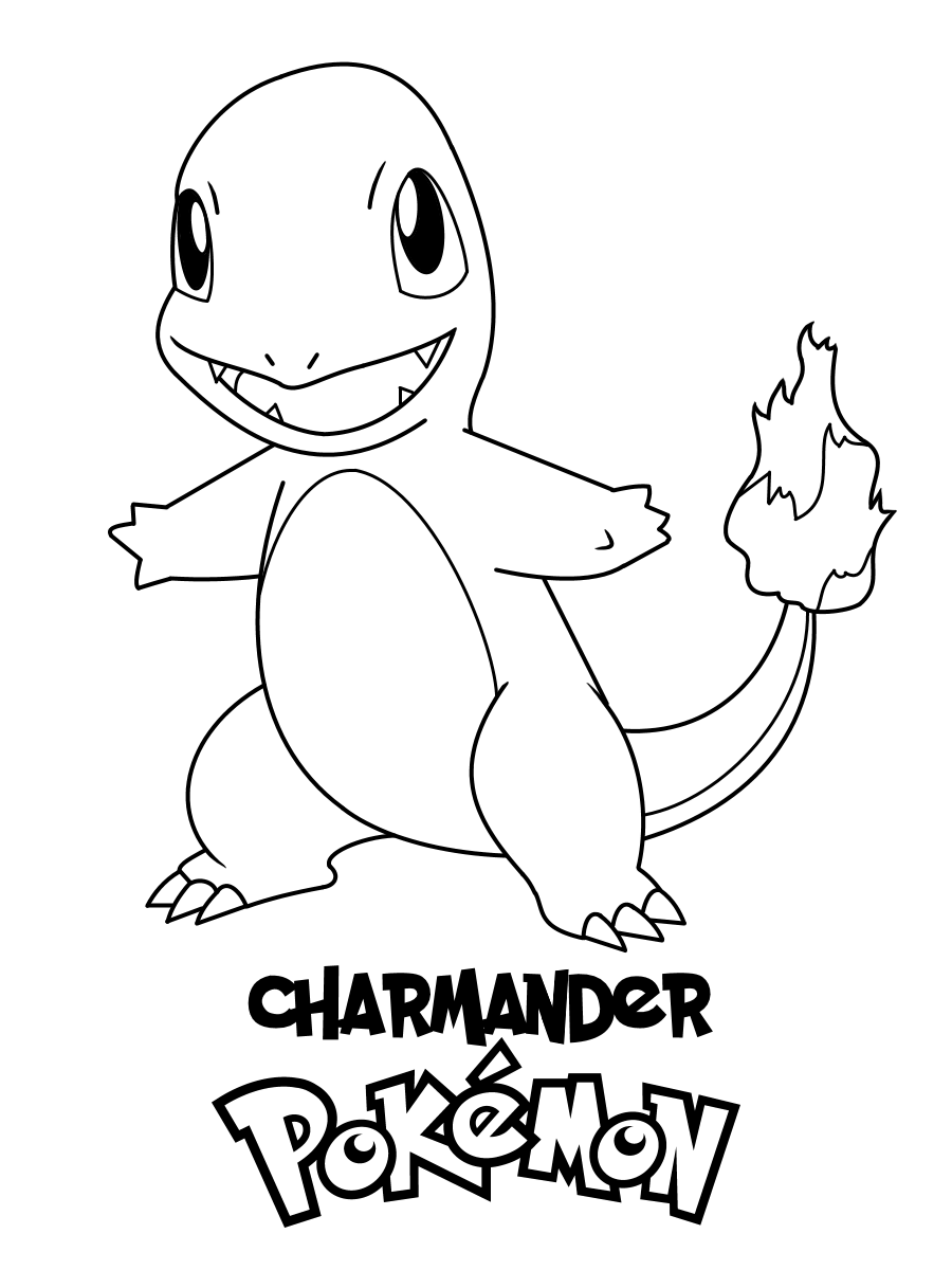 229 Cute Charmander Pokemon Coloring Pages for Adult