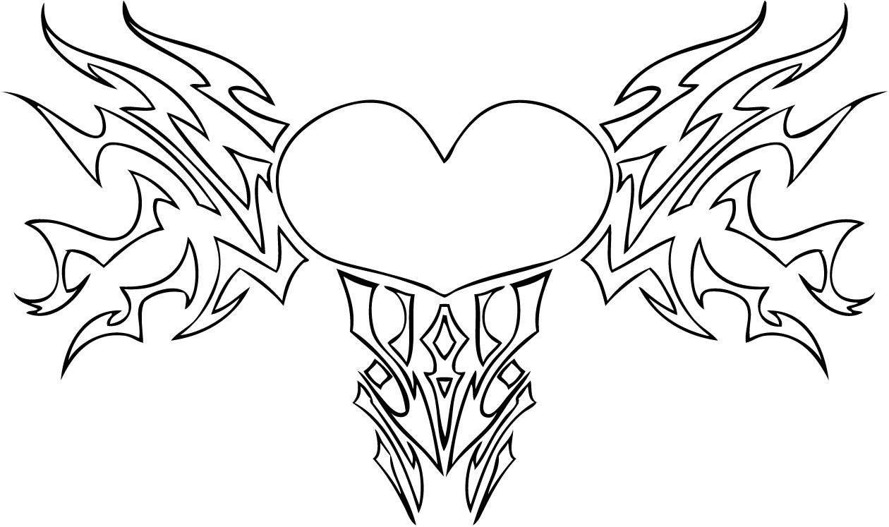 Coloring Pages Of Hearts 7