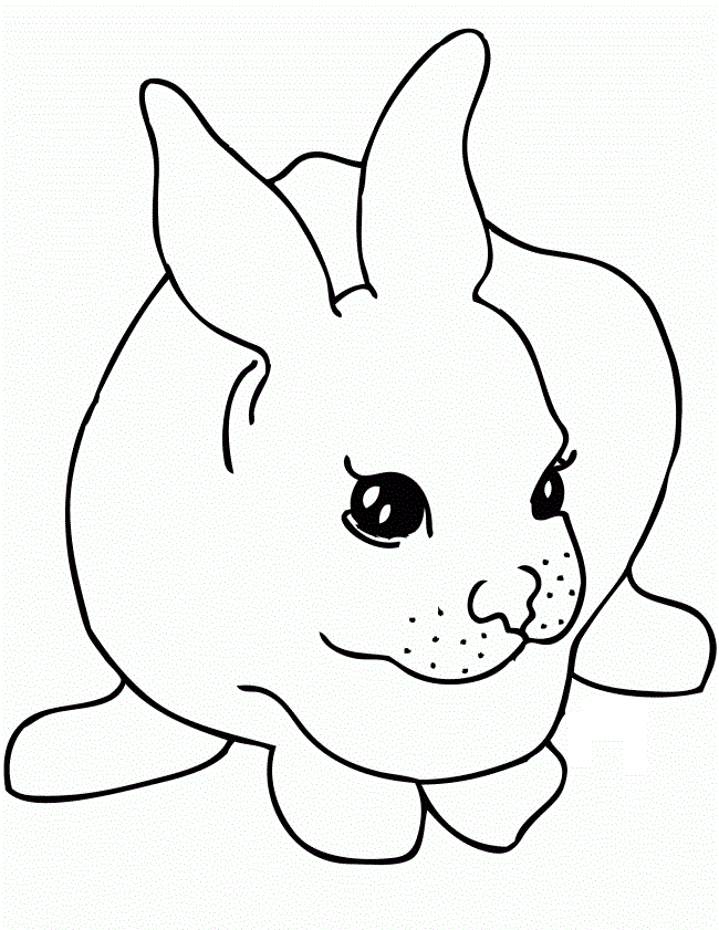 Download Free Printable Rabbit Coloring Pages For Kids