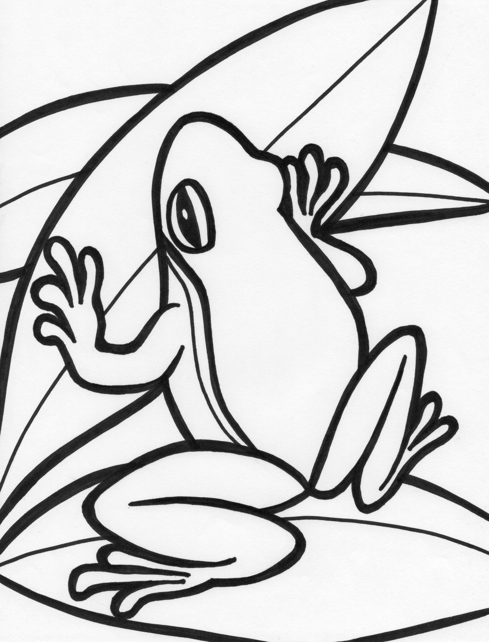 Sheenaowens Coloring Pages Of Frogs