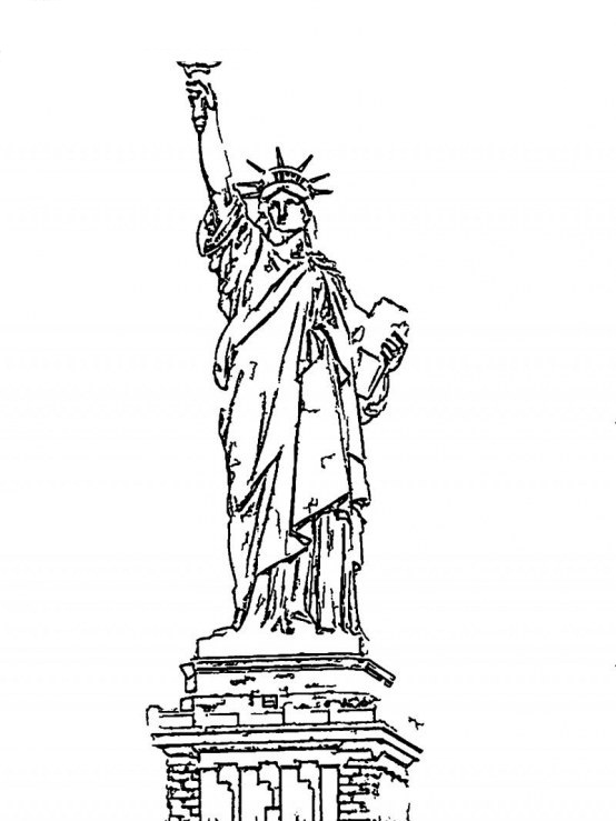 monument coloring pages