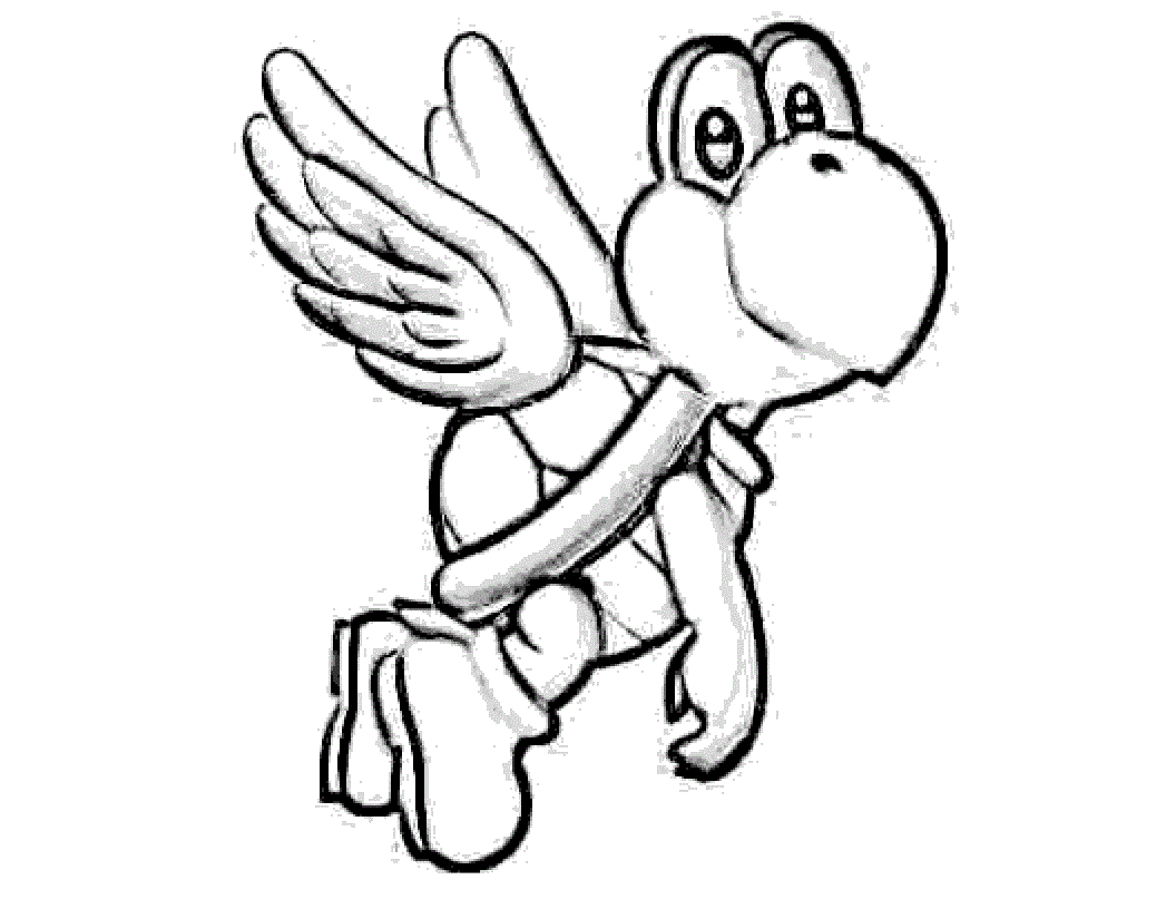 Yoshi Printable Coloring Pages - Printable Coloring Pages