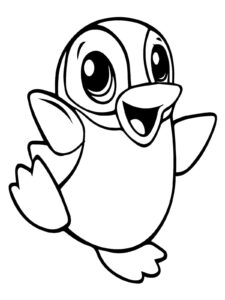 Free Printable Penguin Coloring Pages For Kids