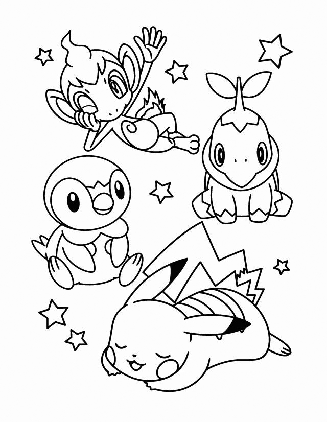 Pokemon Coloring Pages Join Your Favorite Pokemon On An