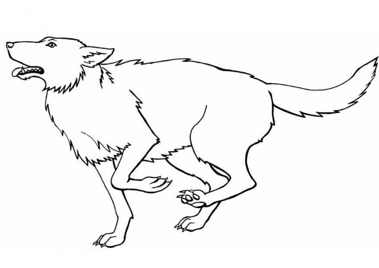 Free Printable Wolf Coloring Pages For Kids