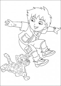 Free Printable Diego Coloring Pages For Kids