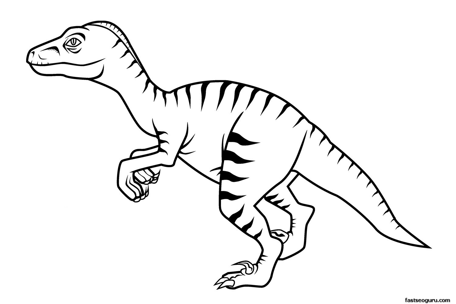 Free Printable Dinosaur Coloring Pages For Kids