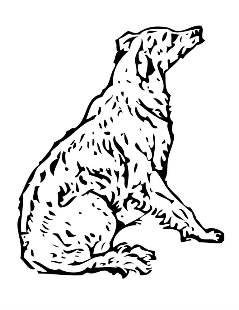 free printable dog coloring pages for kids