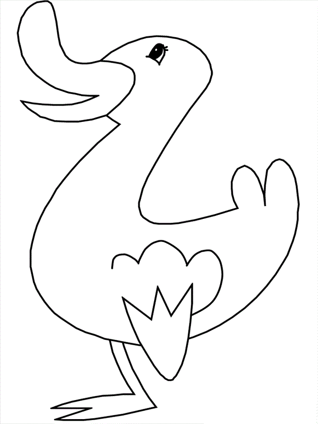 Download Free Printable Duck Coloring Pages For Kids