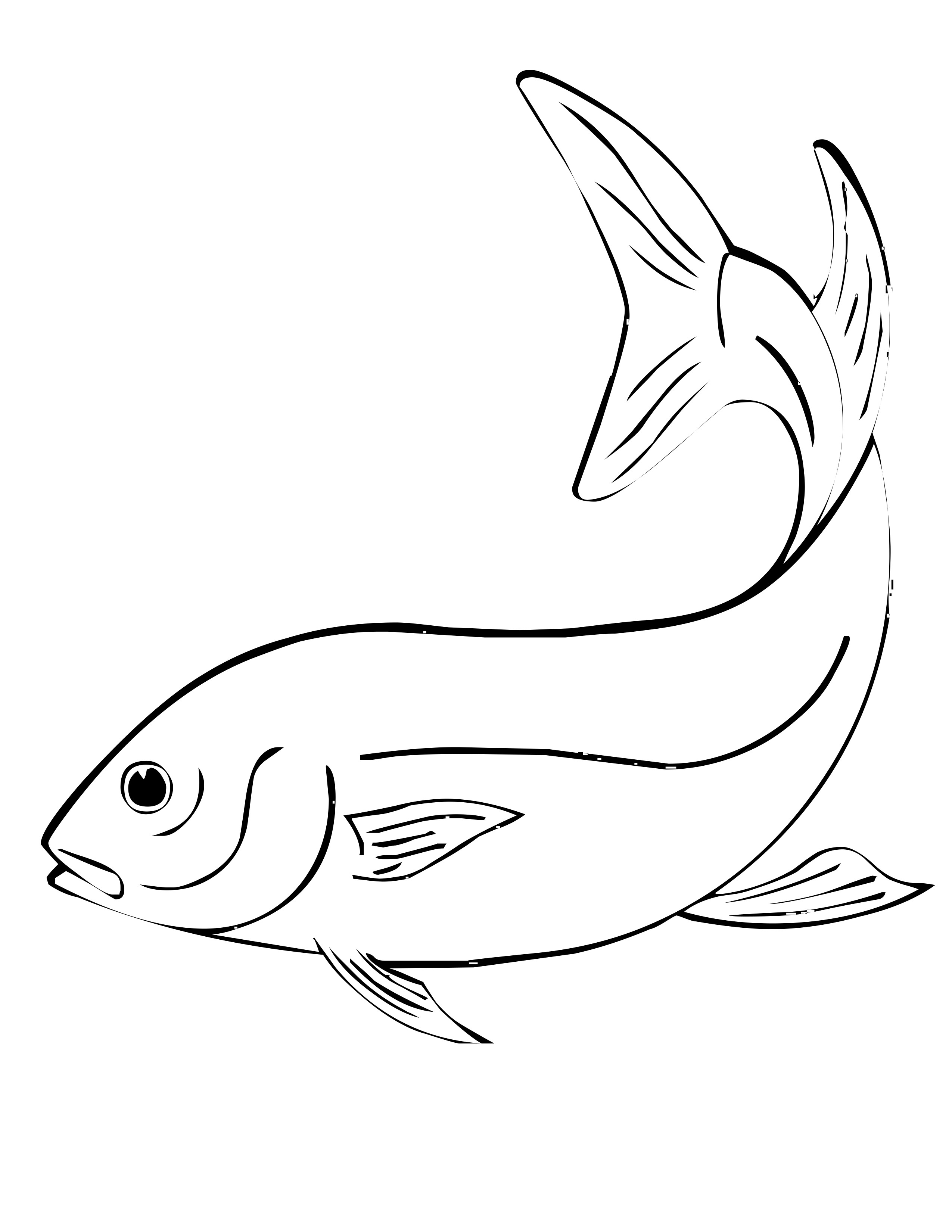 butterfly fish coloring pages