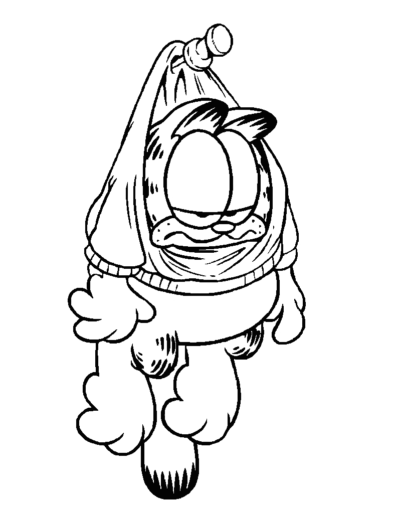 31+ Free Coloring Pages Garfield Gif