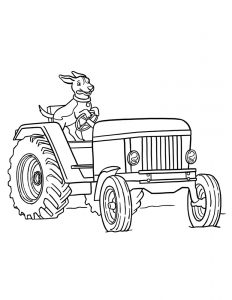 free printable tractor coloring pages for kids