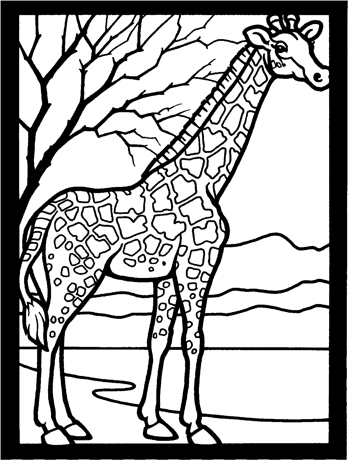 Giraffe Printable Free - Free Templates Printable