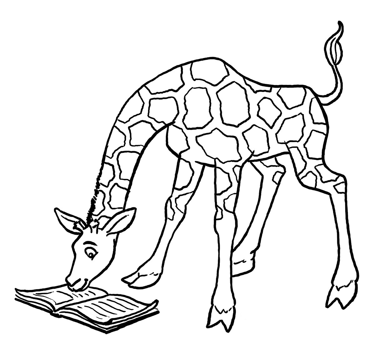 29  Giraffe Coloring Pages Cute