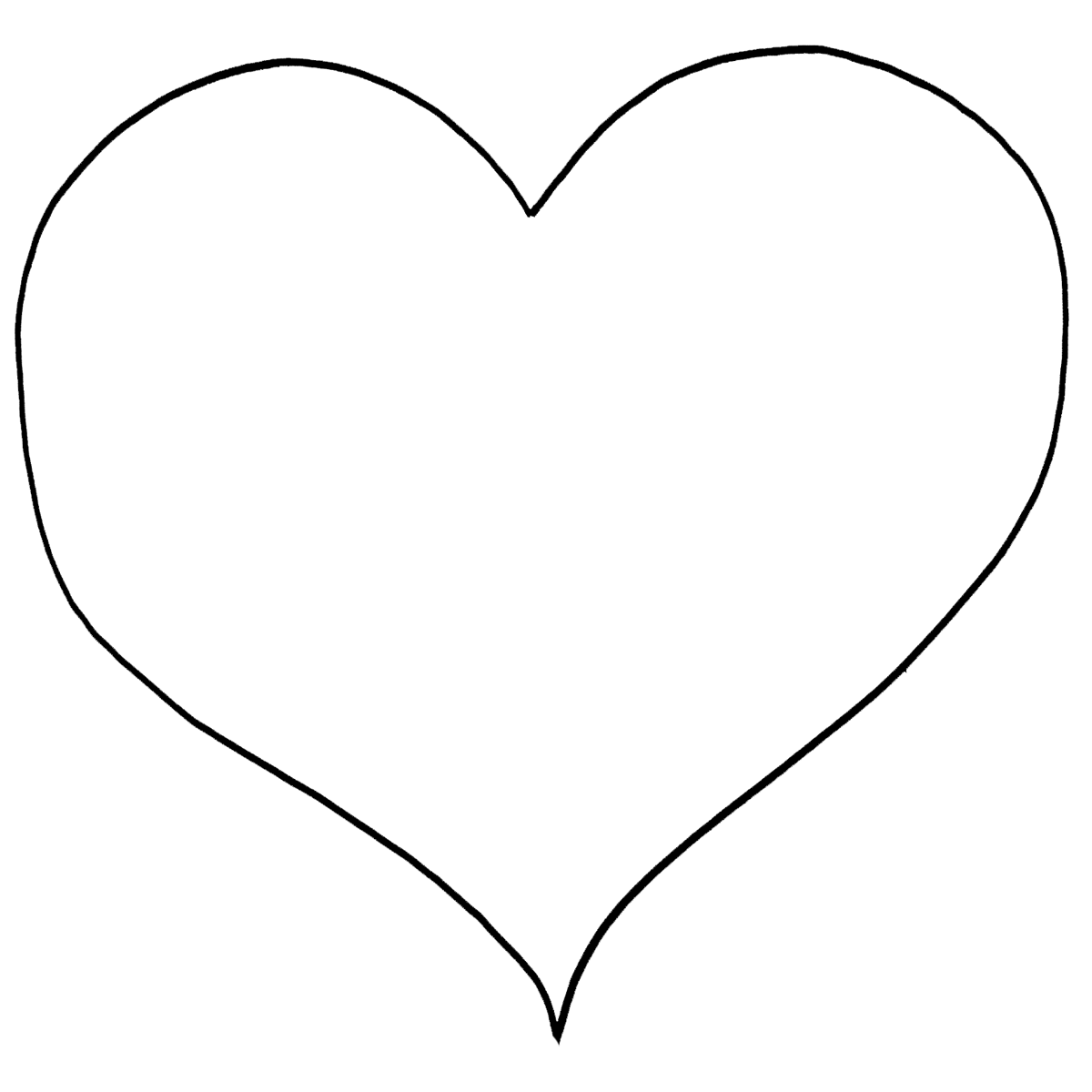 Download Free Printable Heart Coloring Pages For Kids