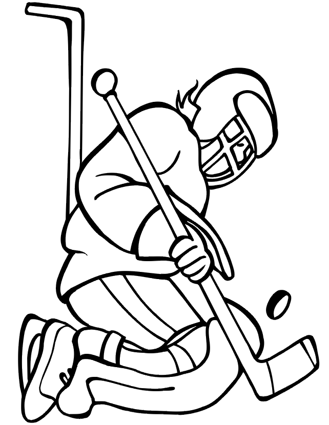 NHL Coloring Page for Kids - Free NHL Printable Coloring Pages Online for  Kids 