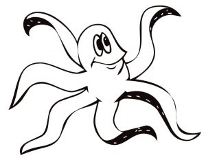 free printable octopus coloring pages for kids