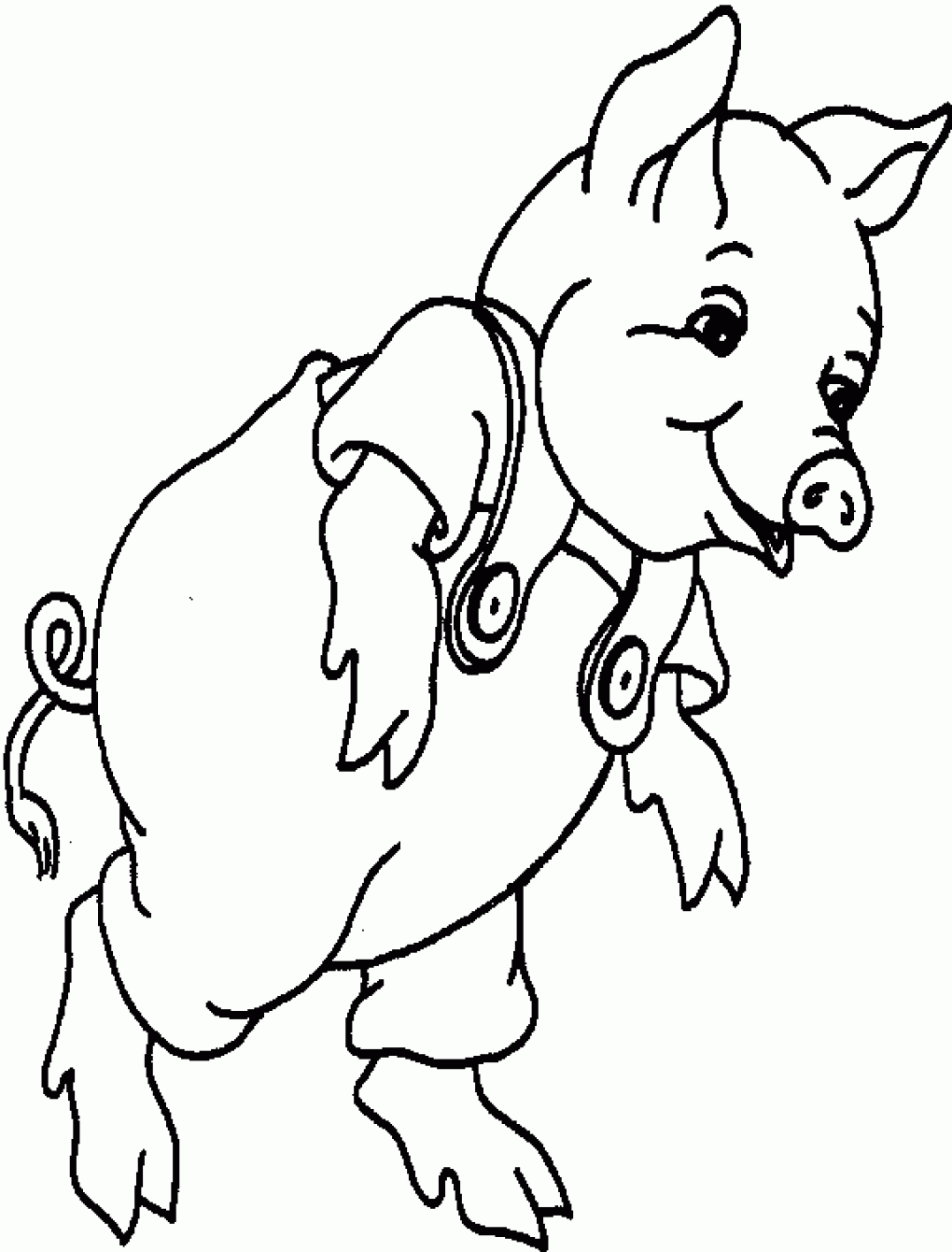Piggy Printable Coloring Pages