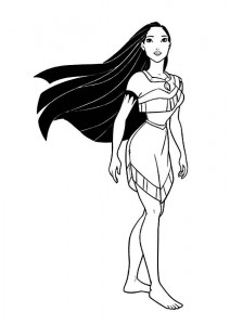 Free Printable Pocahontas Coloring Pages For Kids