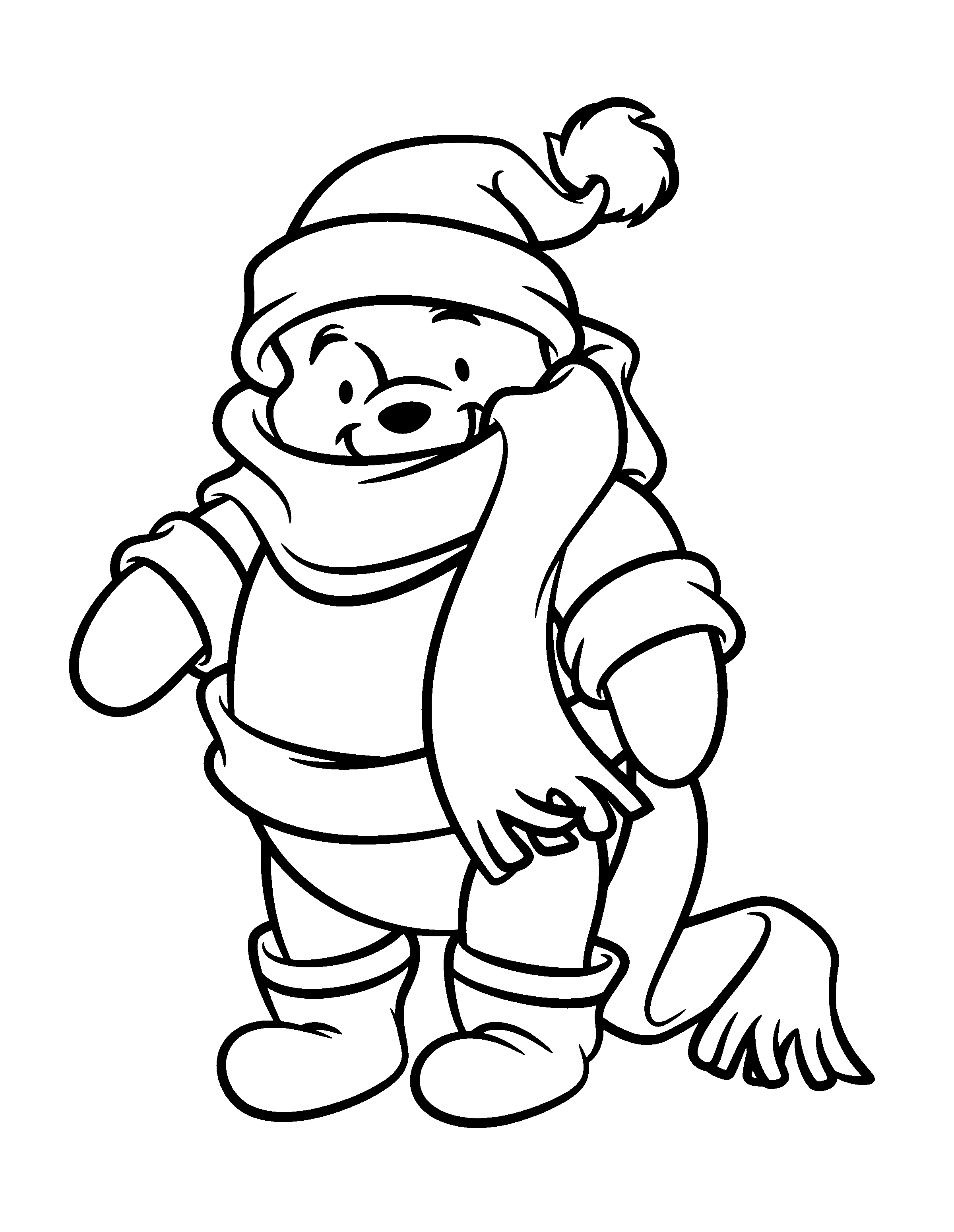 dltk winter coloring pages