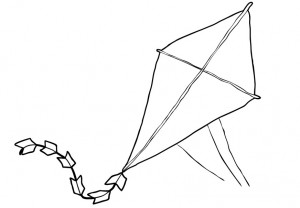 Free Printable Kite Coloring Pages For Kids