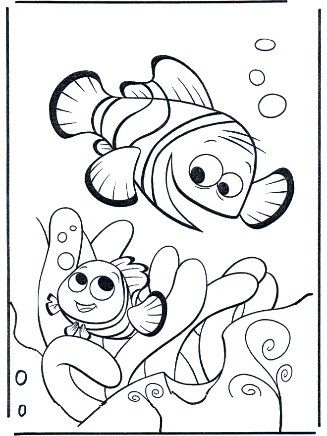 Download Free Printable Nemo Coloring Pages For Kids