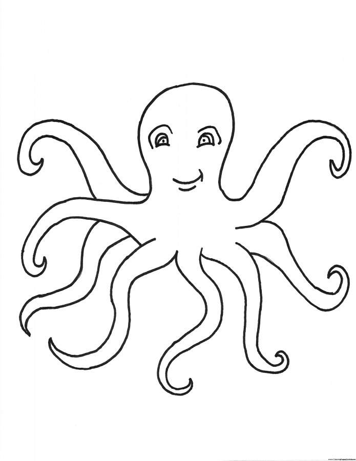 Octopus 🐙 Drawing, Painting and colouring for kids and toddlers |Draw  octopus easy #octopus #seafood - YouTube