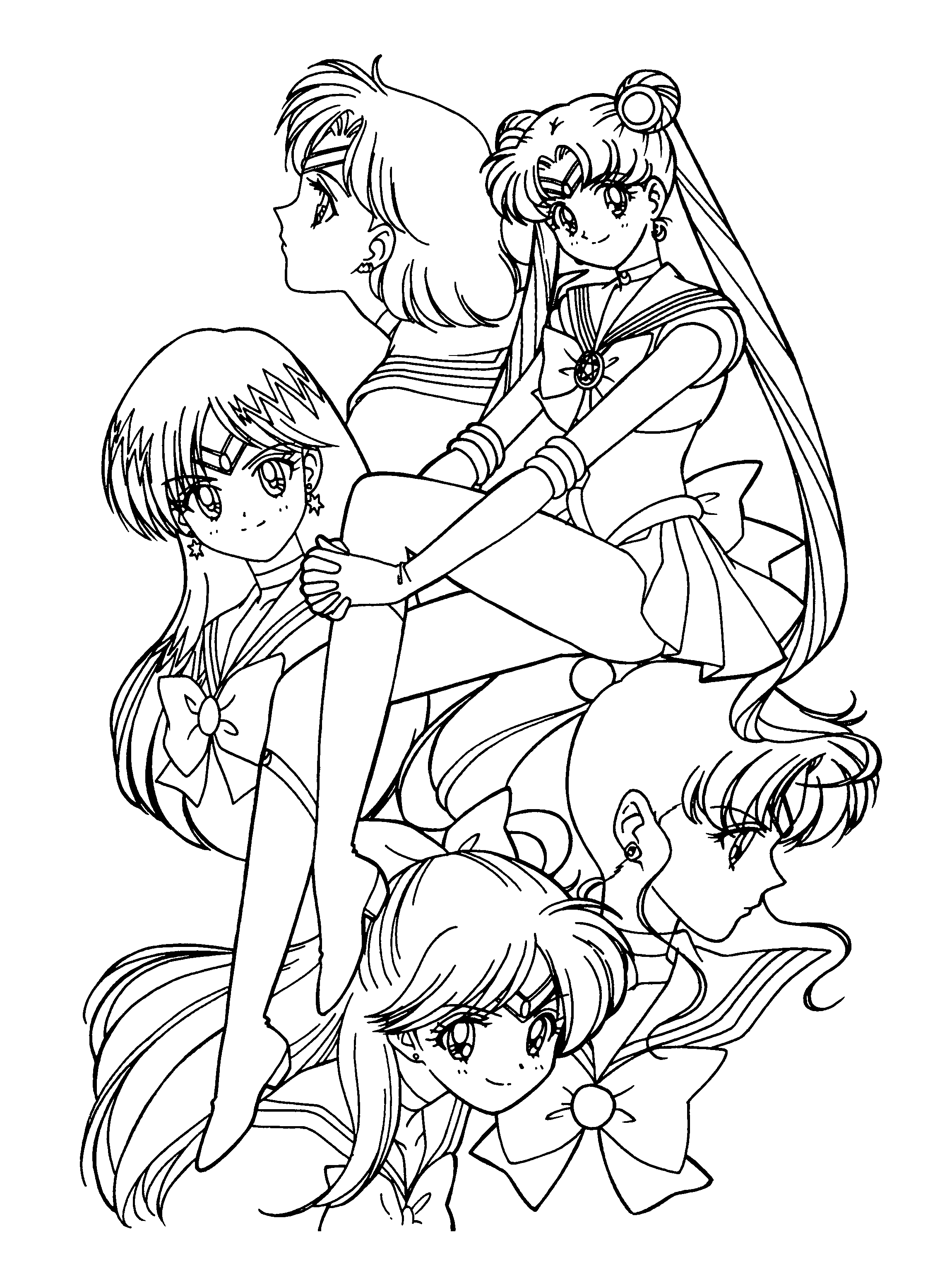 Sailor Moon Coloring 8