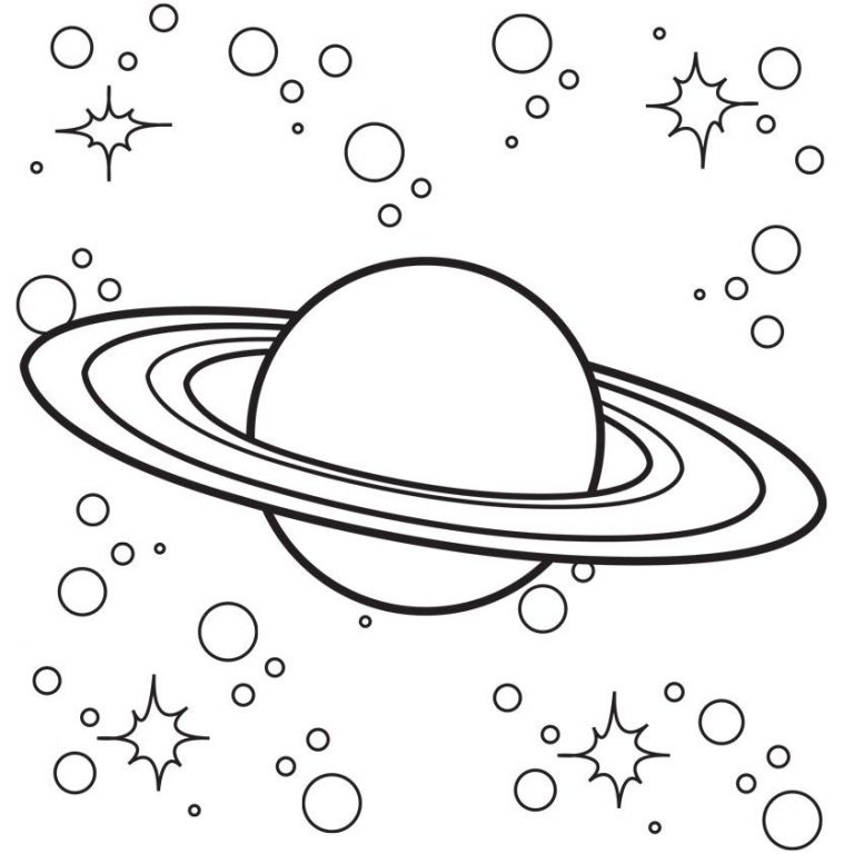 Free Printable Solar System Coloring Pages For Kids