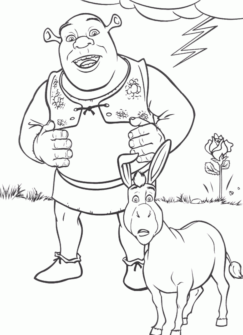 Free Printable Shrek Coloring Pages For Kids HD Wallpapers Download Free Images Wallpaper [wallpaper896.blogspot.com]