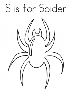 Free Printable Spider Coloring Pages For Kids