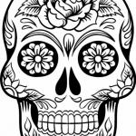 Sugar Skull Coloring Pages