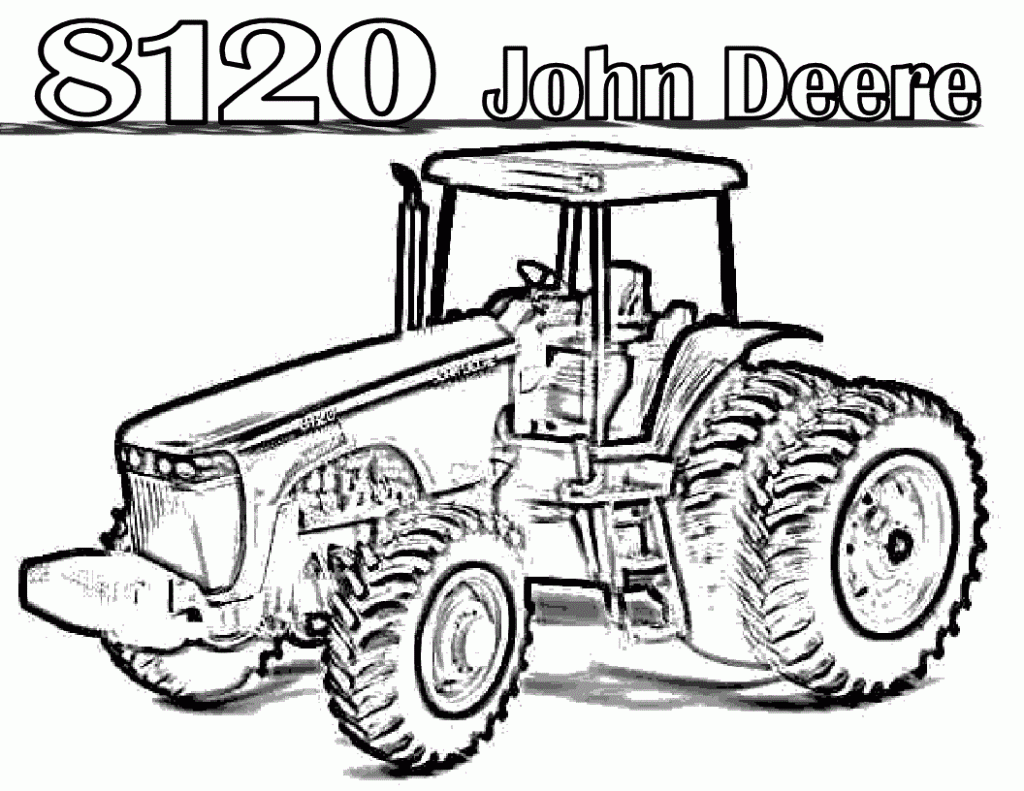 Free Printable Tractor Coloring Pages For Kids