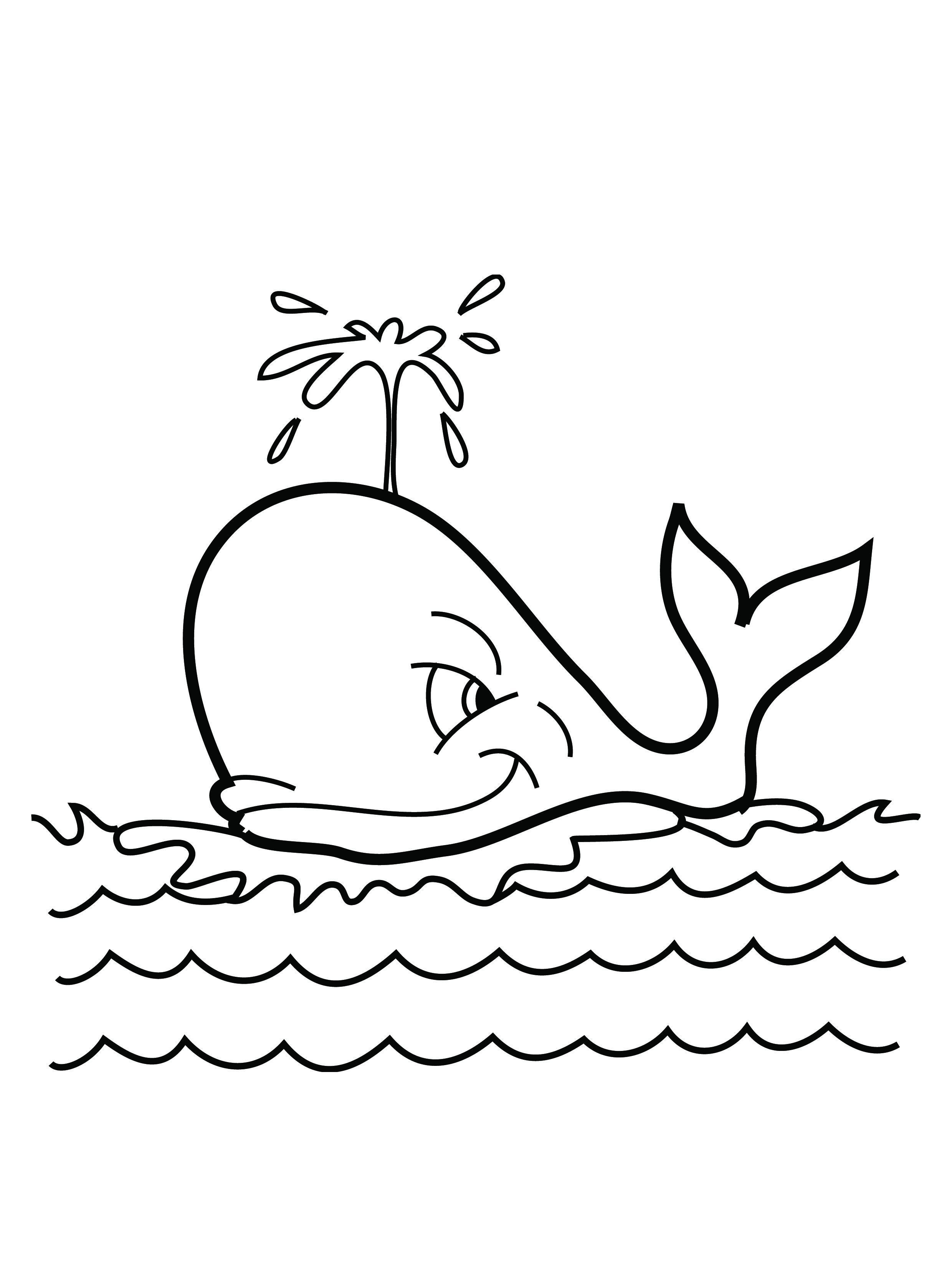 Whale Coloring Pages Printable Printable Word Searches