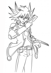 Free Printable Yugioh Coloring Pages For Kids