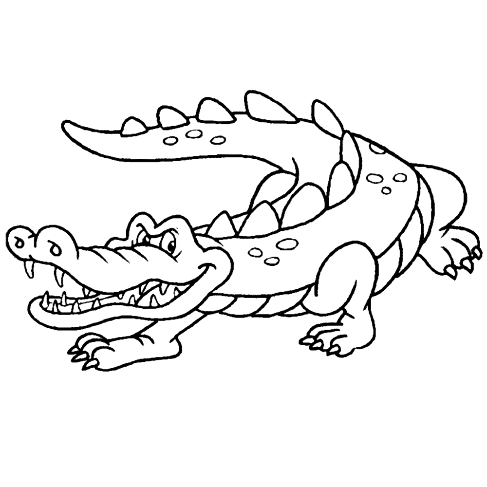 Alligator Coloring Pages