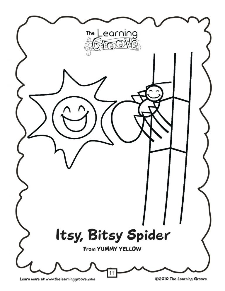 Free Printable Spider Coloring Pages For Kids