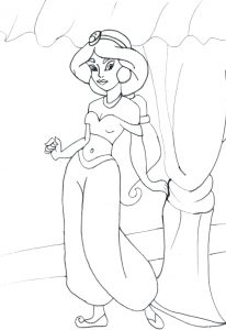 free printable disney princess coloring pages for kids