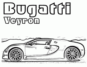 Free Printable Bugatti Coloring Pages For Kids