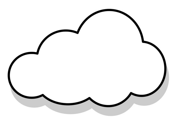 Free Printable Cloud