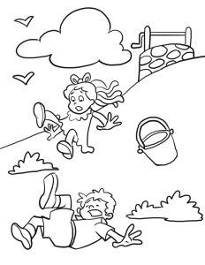 Free Printable Nursery Rhymes Coloring Pages For Kids